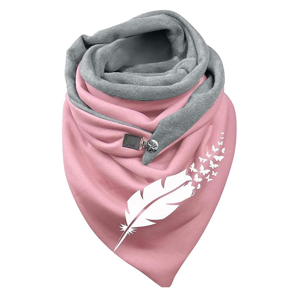 1 Women Printing Scarf Fashion Retro Female Multi-Purpose Shawl Scarf