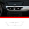 Для BMW X1 E84 2011-2015 ABS Chrome салон автомобиля центральная консоль кондиционер вентиляционное отверстие рамка крышка отделка авто