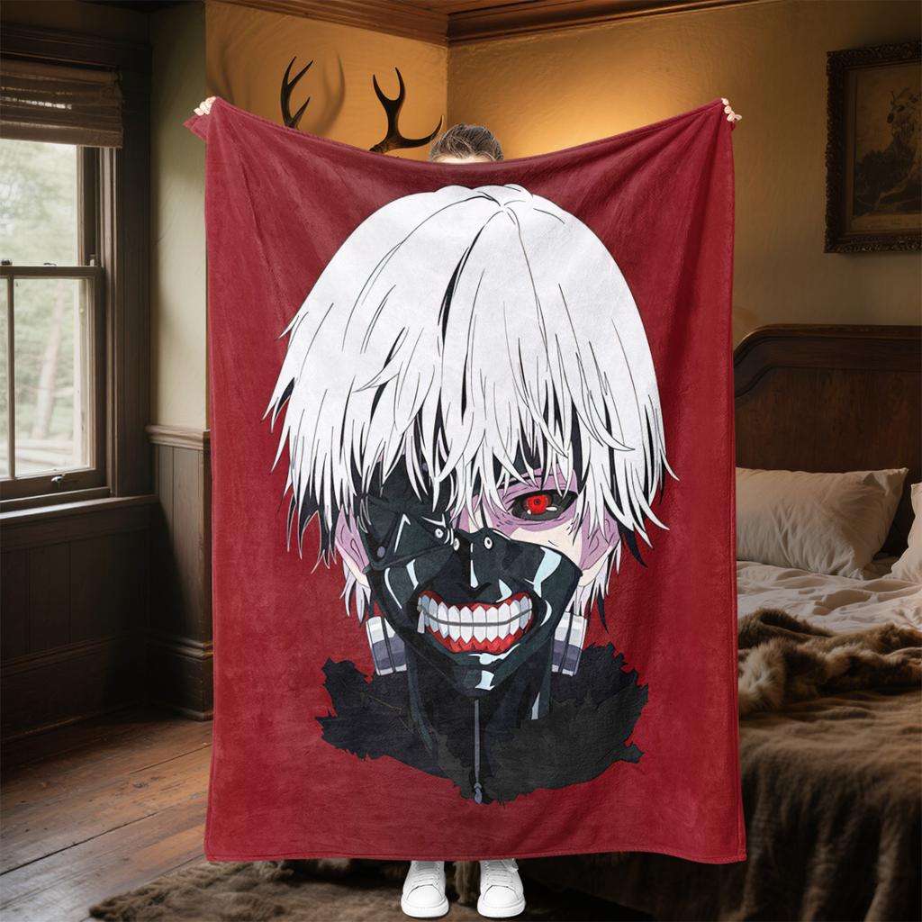 Tokyo Revengers Anime Characters Plush Blanket Suitable All Seasons Soft Comfortable Sofa Office Nap Travel Festive Gift