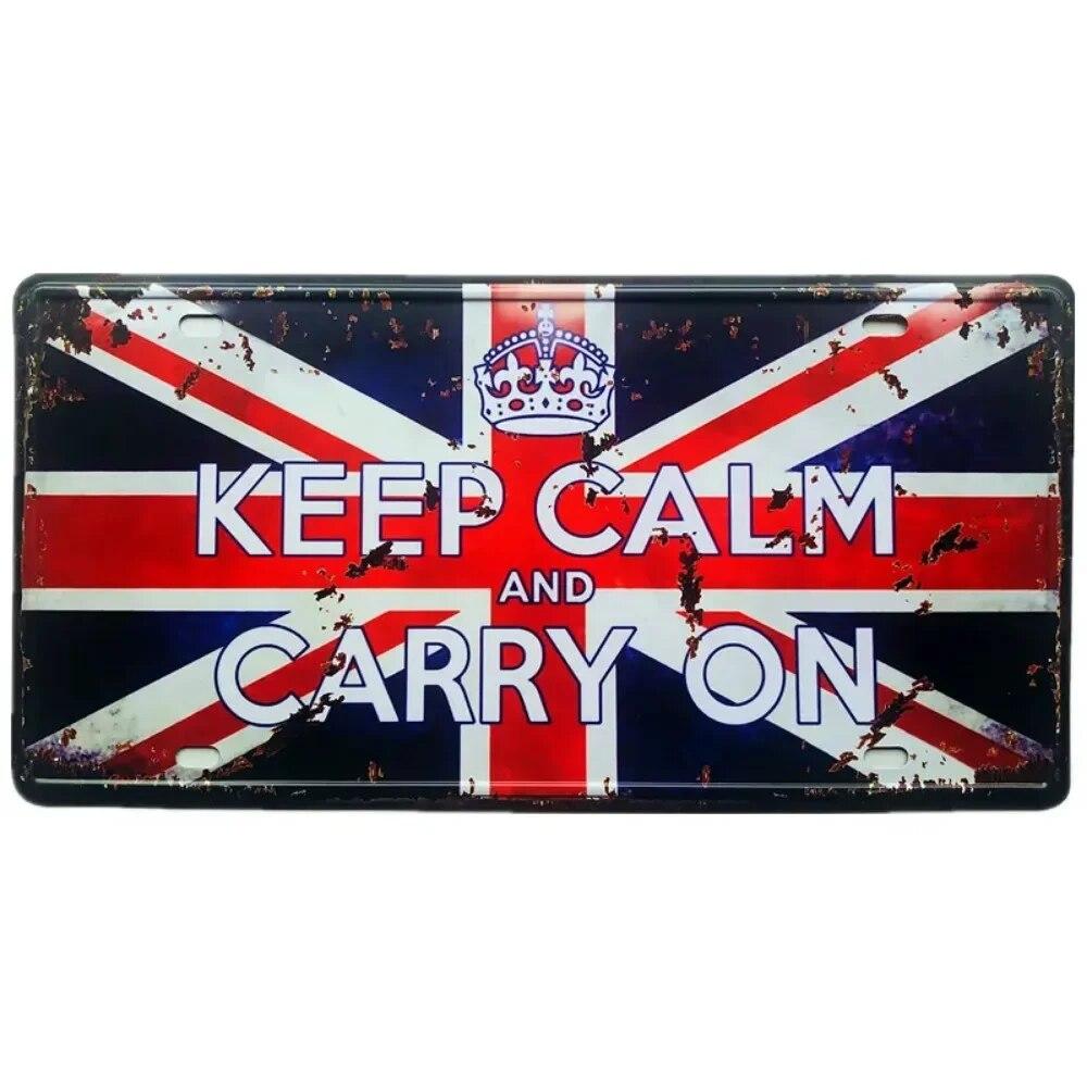 Metal Tin Sign Car License Plate Beer Beach USA Art Poster Shabby Plaque Iron Poster Pub Wall Sticker Decor