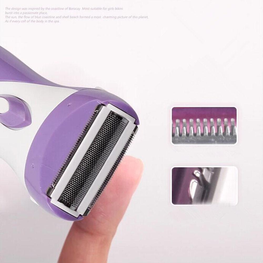 Женский эпилятор для удаления волос, аккумуляторная электрическая бритва, бритвенные головки, бикини, бритвы