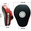 Комплект боксерского коврика для тайских ударов ММА, красный тренировочный коврик для каратэ, утолщенные сейсмические перчатки с пятью пальцами, концентрированный боксерский коврик, сумка для спаррингов
