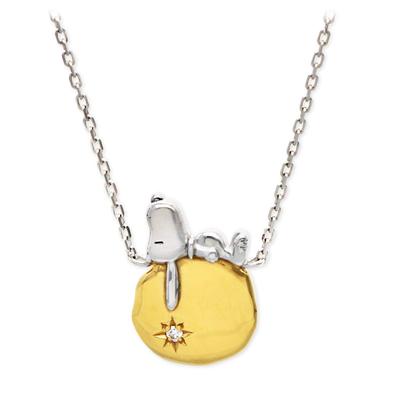 SNOOPY Серебряное ожерелье для Jwell Limited [SNOOPY] Женщине, Подруге, Подарок, День рождения, Годовщина,