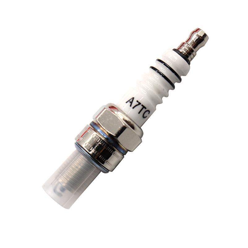 A7TC Racing 3 Electrode Spark Plug for 50cc 110cc 125cc 150cc Atv Scooter Dirt Bike Go Kart