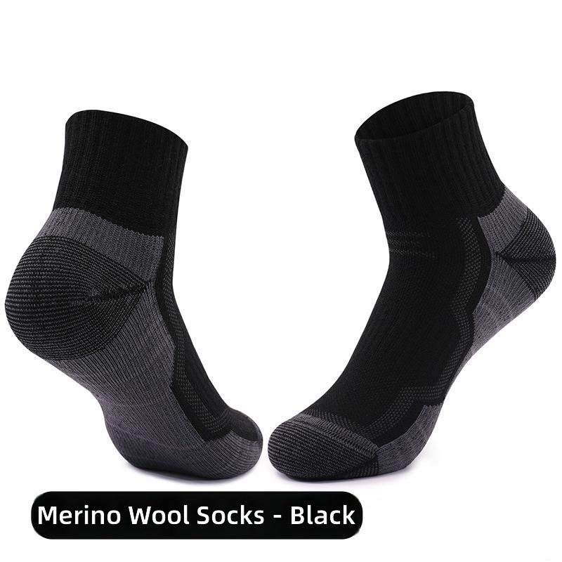 Adult Crew Thickened Towel-Base Winter Hiking Climbing ODM Professional Athletic Seamless Socks Sweat-Absorbent Breathable