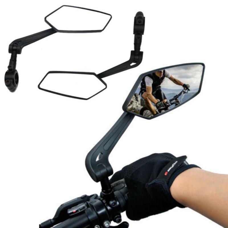 1Pair Bicycle Mirror E-bike Rear View Mirror Bicycle Right Left MTB Bike Parts