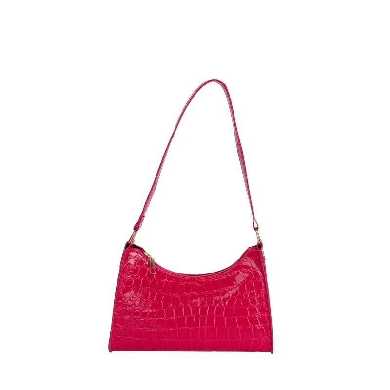 Модная женская сумка через плечо из лакированной кожи для шоппинга и отдыха, женская сумка на цепочке, сумка через плечо