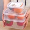 1400 мл коробки для хранения свежих продуктов, герметичный контейнер для холодильника, кухонная коробка для хранения замороженного мяса, упаковочные коробки для фруктов и овощей