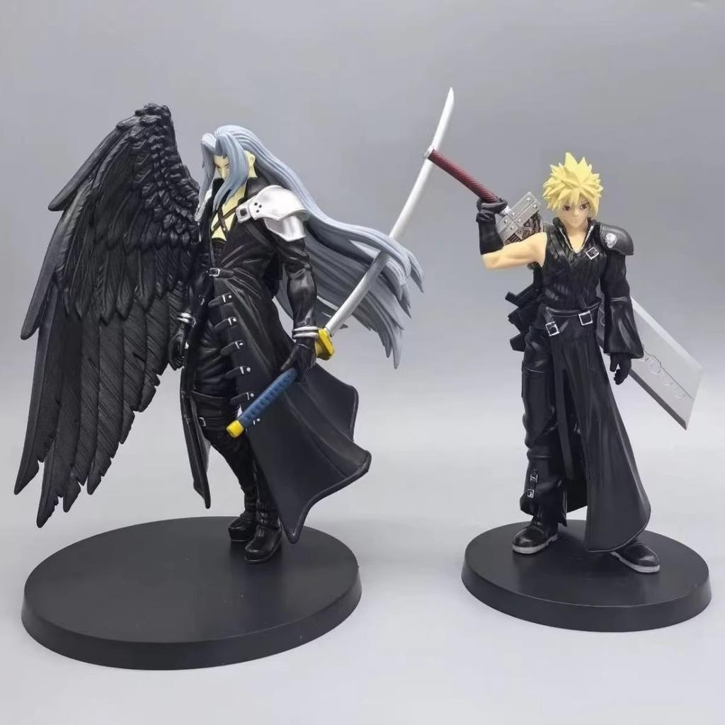 Anime Fighting Game Action Figures Ryu Ken Masters Cloud Strife Sephiroth PVC Model Toys Dolls Room Decor Christma Gift For Boys
