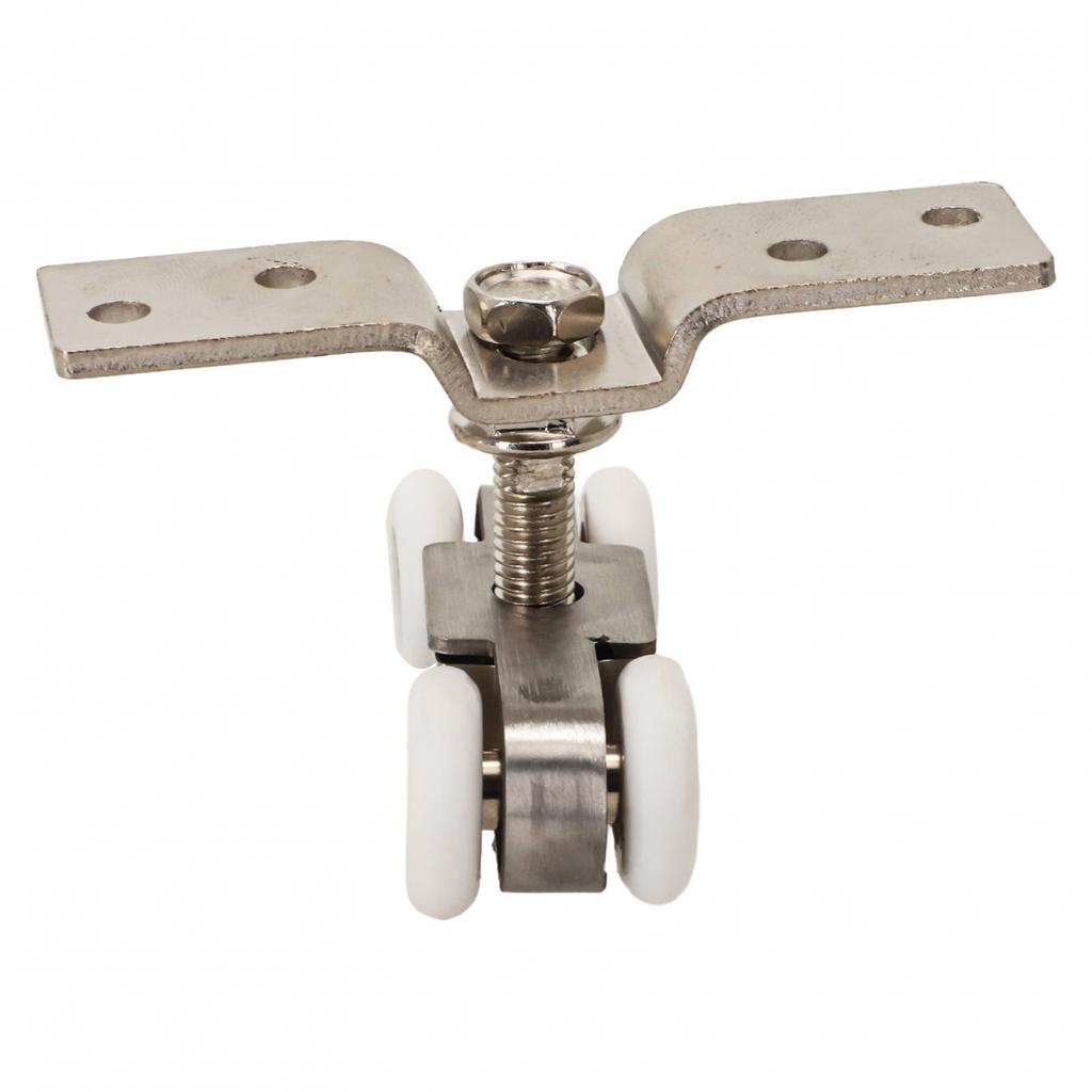 Дверная направляющая нейлоновое колесо толкай и тяни нержавеющая сталь