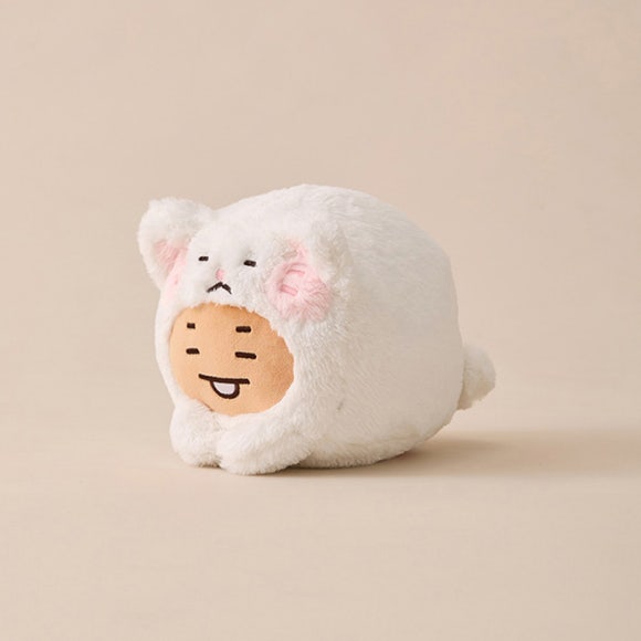BT21 Кукла SHOOKY BABY FLUFFY, лежащая на полу/брелок для ключей/костюмный шкаф, набор из шляпы-ведра/мини-сумка с подвесками/сумка через плечо в виде куклы-лица (5 вариантов)