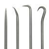 Ullman Devices Long Pick Tool set with cushion grips Made in the USA [Ullman] [CHP4-L] 4-piece