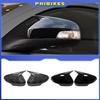 Для Volvo C30 C70 S40 S60 V40 V50 V70 2008- 2010 Черный Карбоновый Вид Накладки на Зеркала Заднего Вида Аксессуары