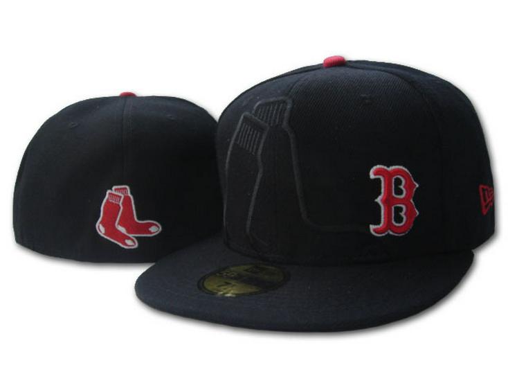 Классическая бейсболка Boston Red Sox с вышивкой, плотно прилегающая, с защитой от солнца