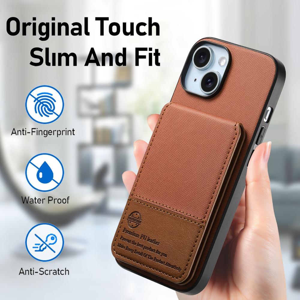 Кошелек с защитой от RFID и держателем для карт, чехол для телефона IPhone 17 Air 16 E15 14 Plus 13 12 11 Pro Max, флип-чехол из ПУ-кожи