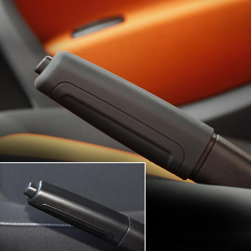 1Pc Tailor Fit Car Silicone Gear Head Gear Knob Cover For Smart W451 W453 Fortwo Forfour Handbrake Cover Case Lever Stick