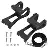 1 Set Adjustable Toe Clip Belt Black Bike Pedal Strap Clip Bike Pedals Straps  Mountain Bikes