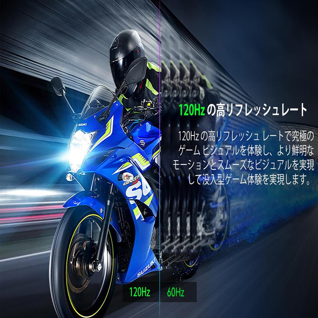 Мобильный монитор дюймов 2K 120 Гц портативный дисплей для игр тонкая легкая IPS ЖК-панель VESA защитный чехол HDMI совместимый с 15.6 Type-C