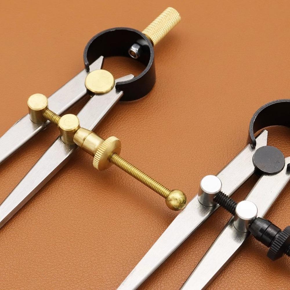 Регулируемый кожаный кромкогибочный станок своими руками, кожаный вращающийся циркуль для деревообработки, чертежный разделитель крыла, радиус штангенциркуля 10-20 м