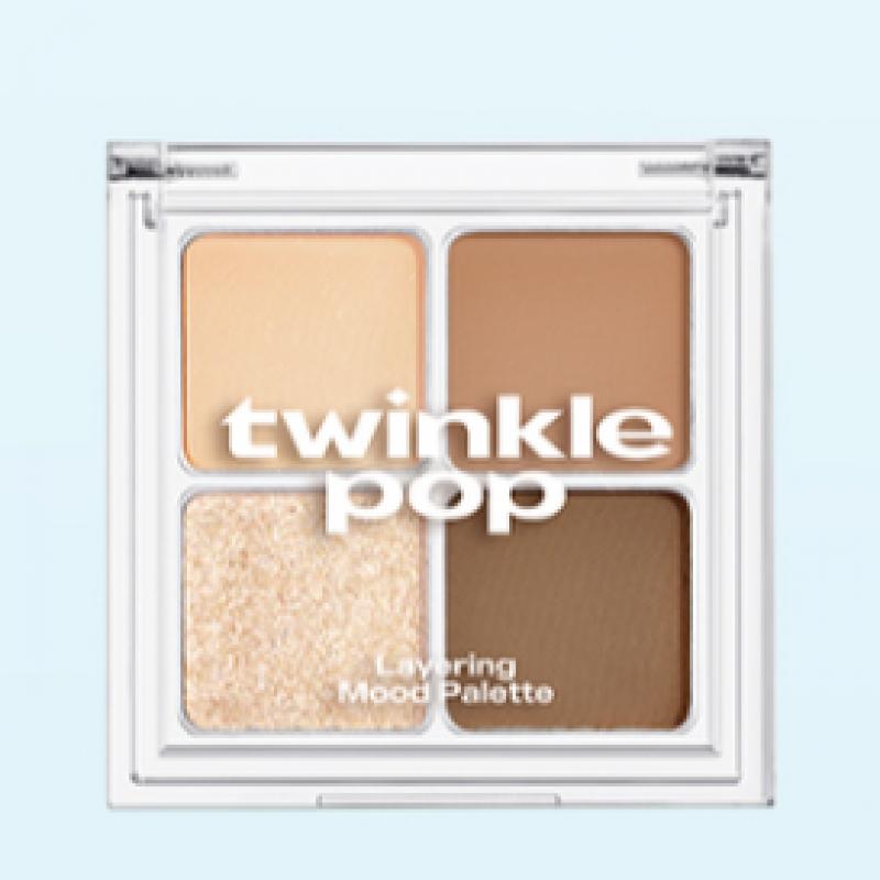Twinkle Pop Layering Mood Palette  02 Peach Blending 