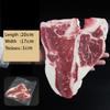 Искусственное мясо ПВХ имитация стейка модель жареная свинина бекон ресторан барбекю западная еда декор искусственная еда реквизит для фотосъемки