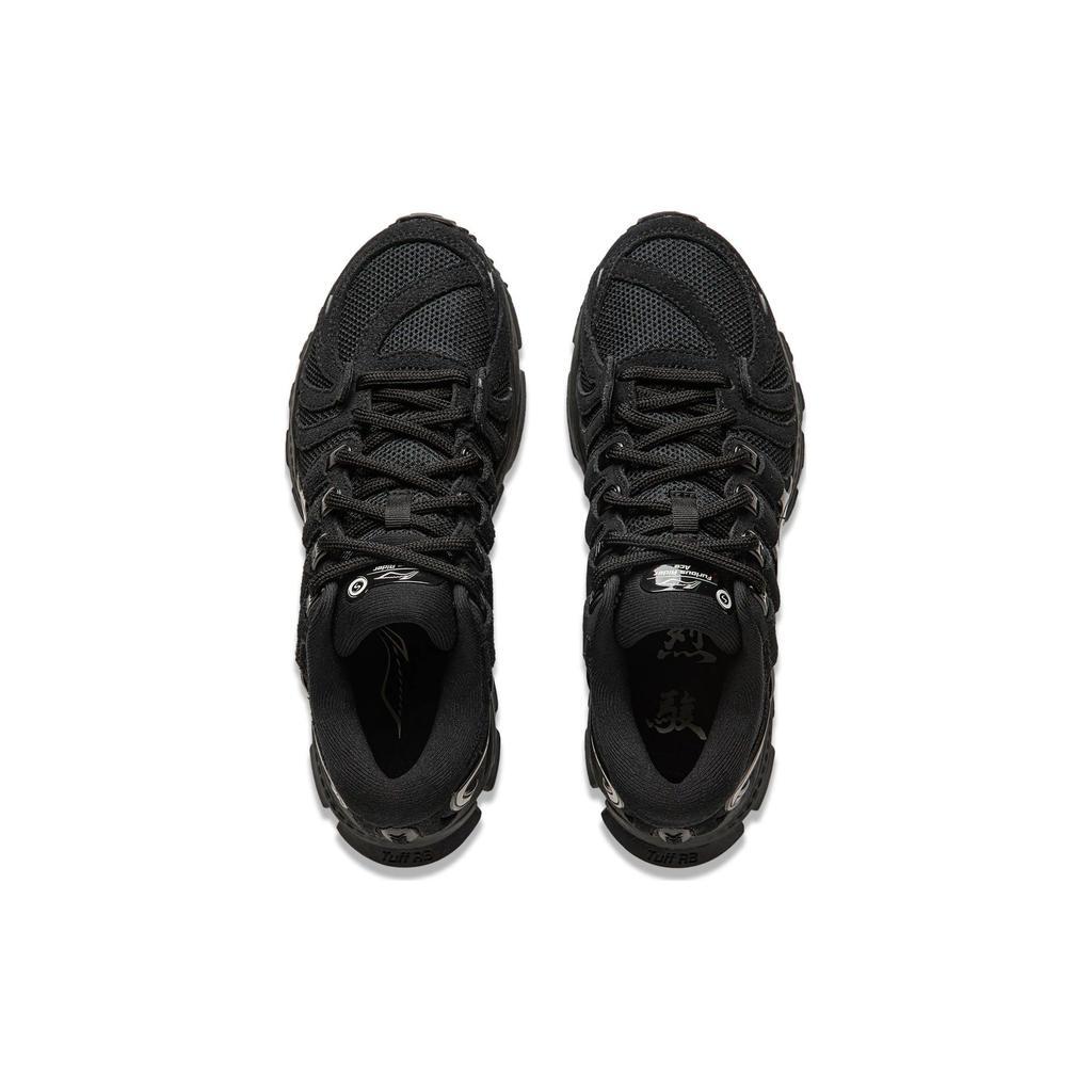 Li Ning Lijun Ace удобные универсальные прочные дышащие кроссовки с низким верхом женские кроссовки черные AZGU078-3