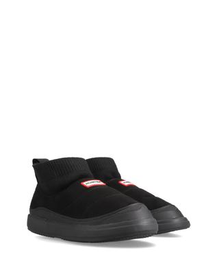 ВЯЗАНЫЙ МАНЖЕТ ИЗ ИСКУССТВЕННОЙ ЗАМШИ Размер см U-IN/OUT БОТИНОК, Черный, 28.0