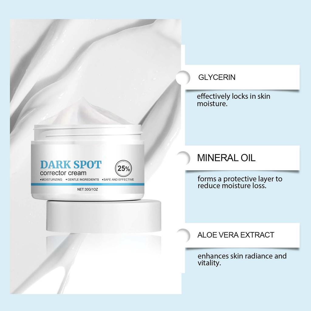 Уменьшение веснушек и других загрязнений на коже. Увлажняющий крем эффективно увлажняет кожу и повышает ее уровень увлажненности.