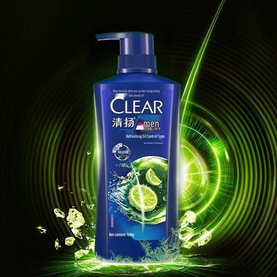 Шампунь против перхоти Clear Men Освежающий контроль жирности