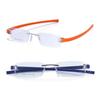 Очки RSINC Combo Rimless Frame для унисекс Серебристо-оранжево-серебристо-синие Tag A1 JL156426867179