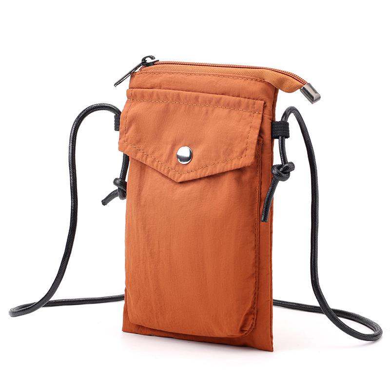 Японская литература и искусство Маленькая свежая сумка для мобильного телефона Мини-маленькая тканевая сумка Легкая повседневная вертикальная сумка через плечо для женщин