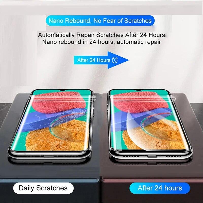 Для Samsung Galaxy A24 4G гидрогелевая пленка защитная пленка для экрана для Samsung A14 A34 A54 M04 M54 M14 M34 5G не стекло
