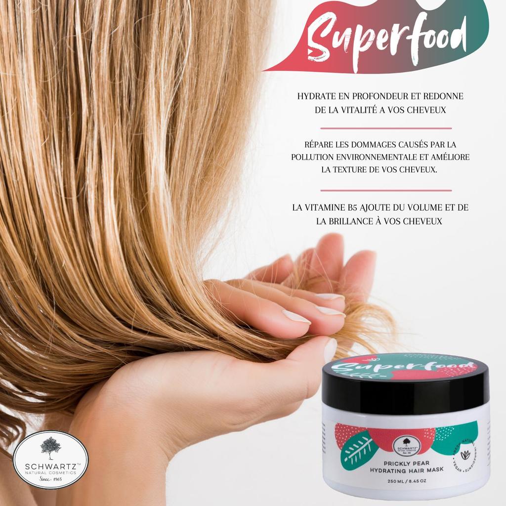 Ультрапитательная и увлажняющая маска для волос — оживляет, омолаживает и защищает Superfood — для всех типов волос — 250 мл