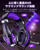 Bengoo Gaming Headset for Noise Cancelling Headset with Wired Gaming Headphones for Deep LED Controller Stereo FPS Compatible with Nintendo Xbox and