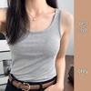 2025 Женский универсальный облегающий топ-майка - Европейский и американский летний стиль