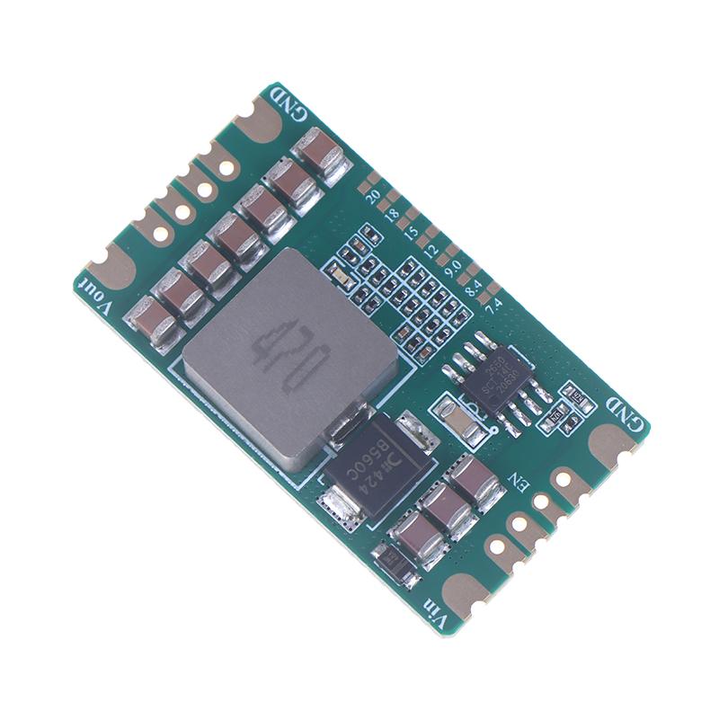 Энергоэффективный DC-DC понижающий преобразователь 5A, 5-60V в 5V-20V, Регулируемый диапазон выходных напряжений 7.4V 8.4V 9V 15V 12V 18V 20V