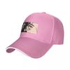 Crying Girl With Cigarette Baseball Cap Trucker Cap Anime Hat Women Unisex'S