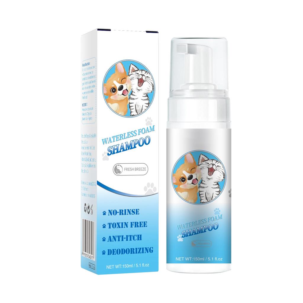 Pet Shampoo, Scented Dog Shampoo And Hair Wash For Moisturizing And Cleansing Pet Hair ,Dry Cleaning Spray Shower Gel150ml