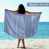Турецкое пляжное полотенце большого размера из 100% хлопка без песка, легкое полотенце, впитывающее, быстросохнущее, пляжное одеяло, большие полотенца для бассейна и ванны