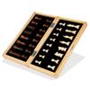 Magnetic Wooden Folding Chess Set Felted Game Board 28cm*29cm Interior Storage Adult Kids Gift Family Game Chess Board
