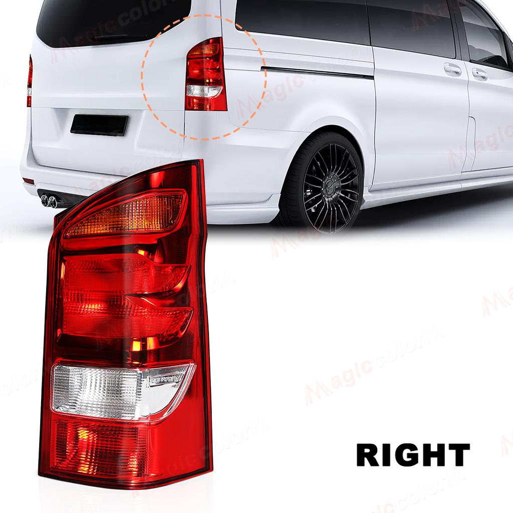 Задние фонари для Mercedes-Benz Vito V-Class W447 2015 2016 2017 2018 2019 2021 2022 Сборка заднего фонаря Автомобильные аксессуары Левый/Правый