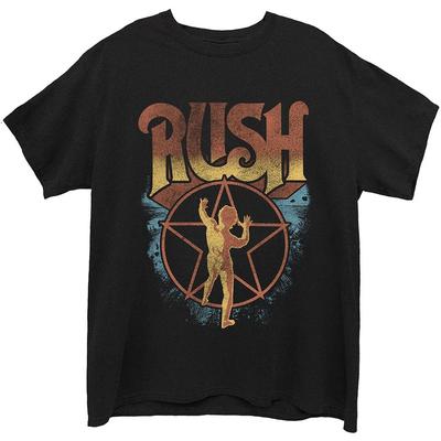 Rush Starman Нил Пирт Geddy Lee Алекс Лайфсон официальная футболка Мужская унисекс