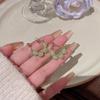 Элегантные ретро-серьги из халцедона для женщин - серебро S925, универсальный дизайн для двух ношений