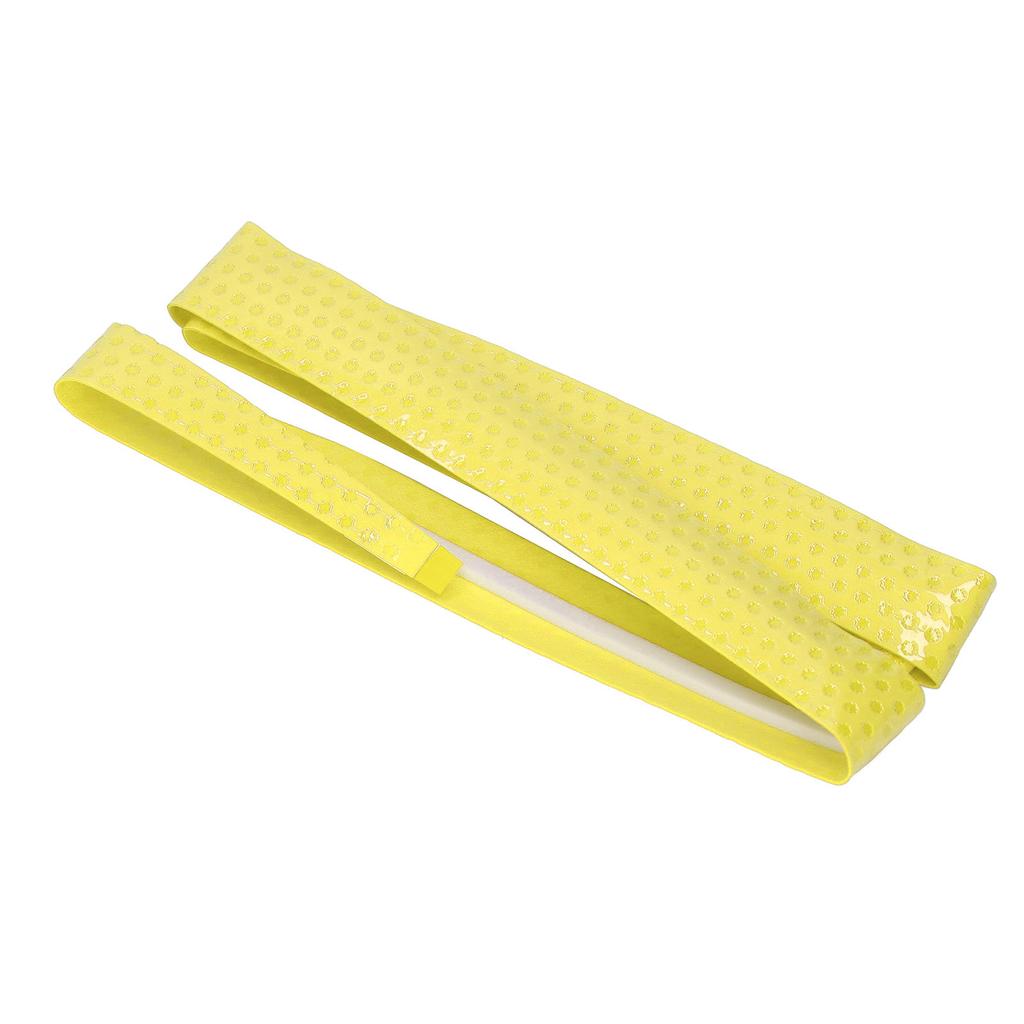 PU Tennis Racket Overgrip Comfortable Hand Feeling Non Slip Badminton Grip Tape for Outdoor Exercise Yellow