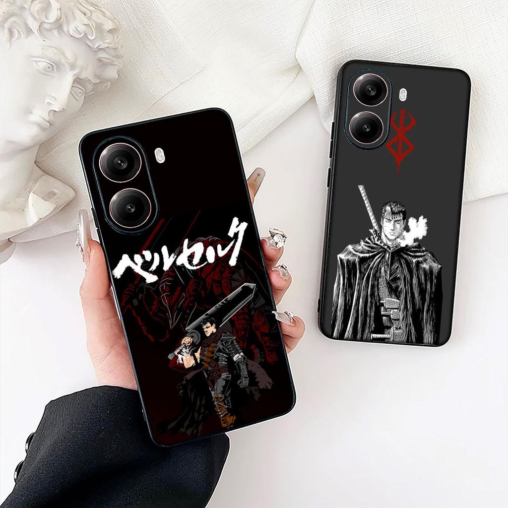 Berserks Guts Phone Cover for Xiaomi Redmi Note 12 11 10 A3 Pro 10A 10C 12C Note12 5G Protective Case