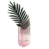 Acrylic Vase For Dry Flowers With Ripple Design Transparent Home Decor