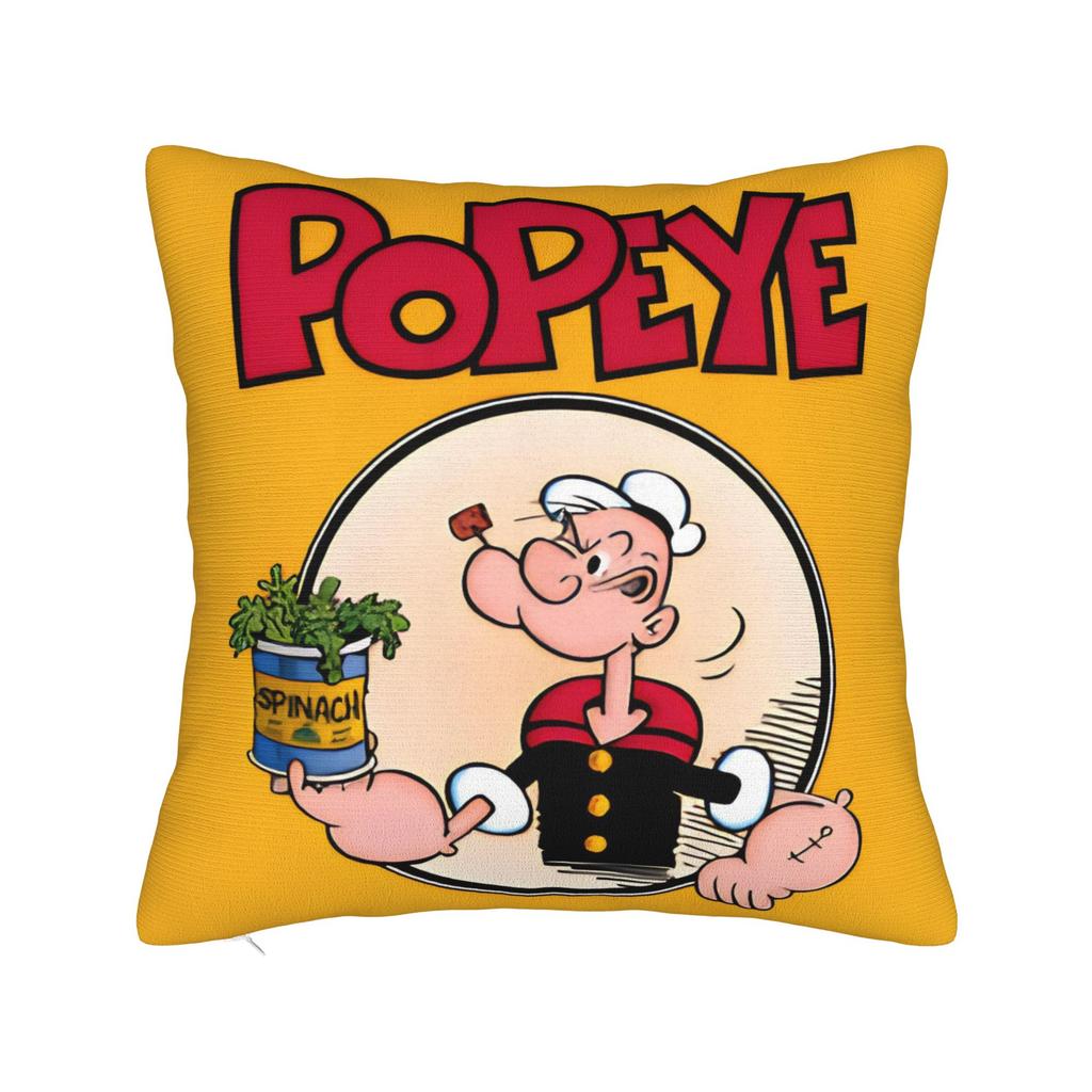Bluto And Olive Oyl Pillow Case Soft Pillow Cover Vintage Pillowcases For Sofa Couch Bed Living Room