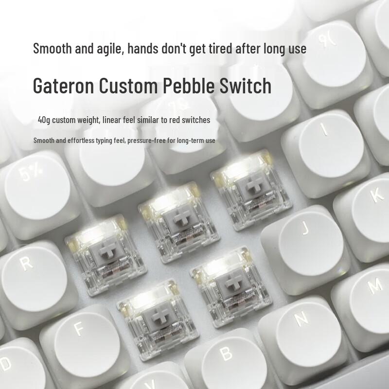 Беспроводная механическая клавиатура Lofree OE914 Terrazzo с тремя режимами