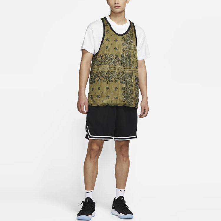 Nike Мужской жилет без рукавов Dri-Fit Breathable Cashew Flower Atomic-Green DH7372-378
