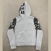 European and American fashion high street Harajuku women's street sexy waist cinched zipper cardigan hooded sweatshirt